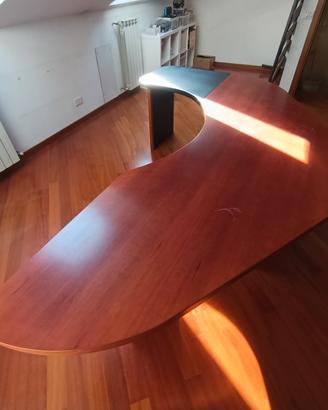 Scrivania angolare professionale color Ciliegio – 