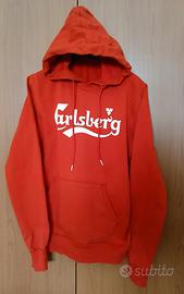 Carlsberg felpa con cappuccio Rossa