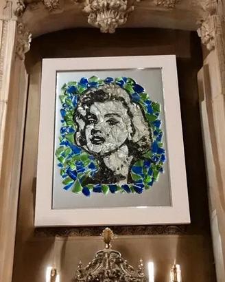 Quadro Ritratto Marilyn Monroe Explosion Bottle