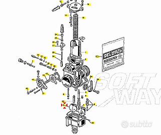 Galleggiante Moto Guzzi California 1100 GU14933000