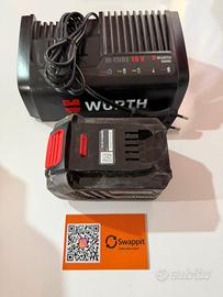 WÜRTH M-CUBE 18V Master + Batteria 18V 5Ah