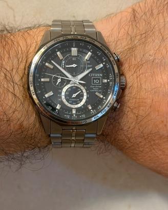 Citizen Super Titanium Solare Ecodrive Radiocontro