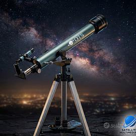Telescopio Rifrattore OTS Space 60 completo