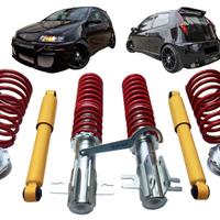 4 Ammortizzatori Regolabili Fiat Punto II 188 1.2