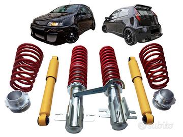 4 Ammortizzatori Regolabili Fiat Punto II 188 1.2