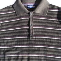 Maglia polo RE DEL MARE, misto lana merino, TG XL