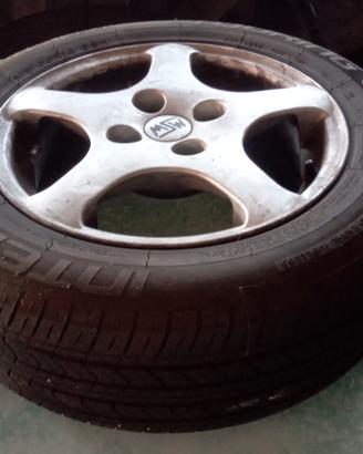 4 Gomme Interstate GT M+S 185/60 R14 82H + cerchi