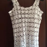 Blusa sposa "tripudio di fiori"