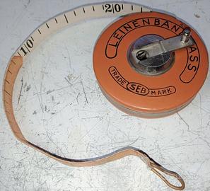 METRO A NASTRO 10 m "SEB" ANTICO CREDO DA GEOMETRA