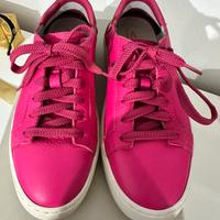 Sneakers santoni da donna fucsia