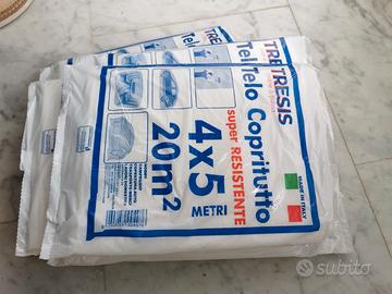 Teli copritutto multiuso super resistenti m 4 x 5 