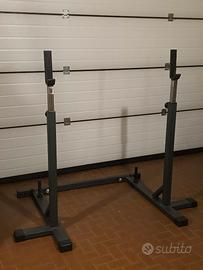 Rack professionale per bilanciere pettorali