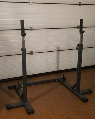 Rack professionale per bilanciere pettorali