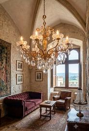 lampadario chandelier vintage
