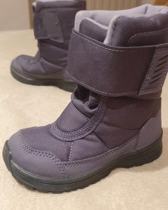 stivali da neve bambini nr 25, pari al nuovo