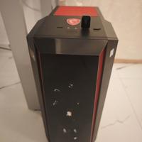 PC gaming e Monitor Samusung 34 pollici curvo