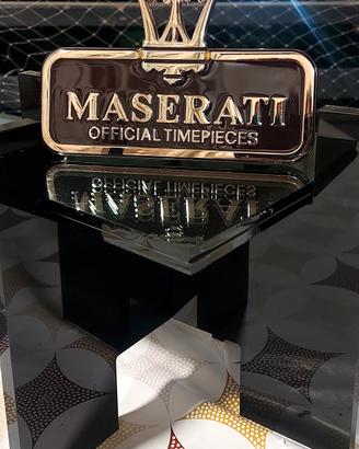 maserati targa espositiva vintage official 
