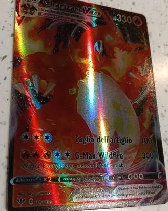 carta Pokemon Charizard vmax