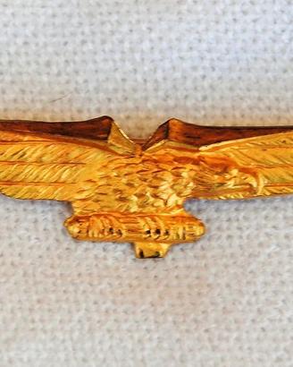 Brevetto pilota Aeronautica RSI gala era fascista