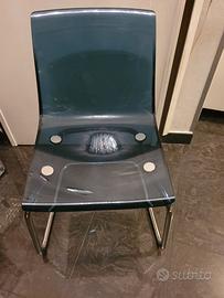 2 sedie blu Ikea Tobias