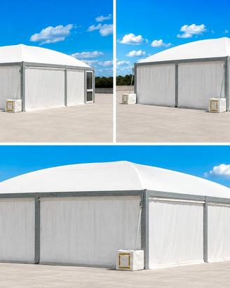 gazebo tenda tensostruttura mt 8x10