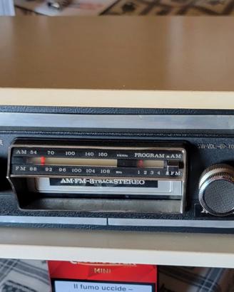 autoradio vintage stereo 8 