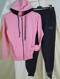 Tuta Donna Marina Mercantile Tg L Rosa/blu
