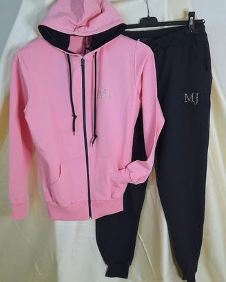 Tuta Donna Marina Mercantile Tg L Rosa/blu