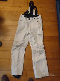 Pantaloni sci bianchi