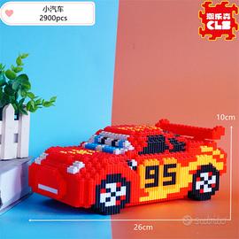 LS6036 Puzzle 3d Simil lego Modello Card