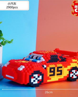 LS6036 Puzzle 3d Simil lego Modello Card