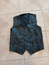gilet di seta tg m.