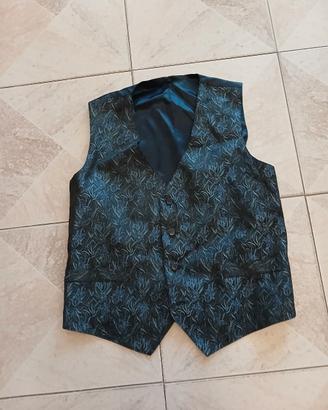 gilet di seta tg m.