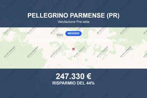 Immobile in asta di 1230 m² a Pellegrino Parmense