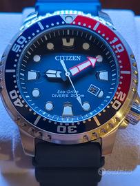Orologio Citizen Promaster Eco Drive Pepsi BN0168