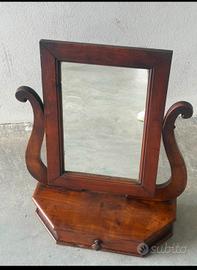 Specchio vintage da appoggio