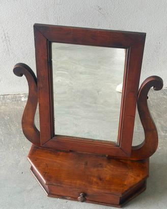 Specchio vintage da appoggio