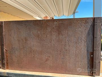 Pannelli divisori in acciaio  corten