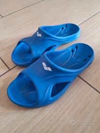 Ciabatte da piscina arena numero 39 blu