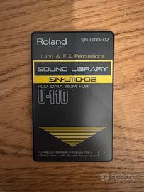 Roland Sound Library Card “Latin & Fx Percussions”