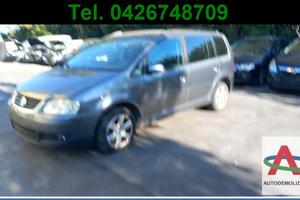 Ricambi usati VW TOURAN 2.0 BENZ. 80KW-NO MOTORE