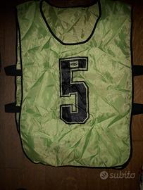 Set 10 casacche fratini verdi numerati 