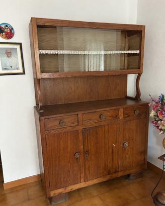 Credenza antica in legno massello