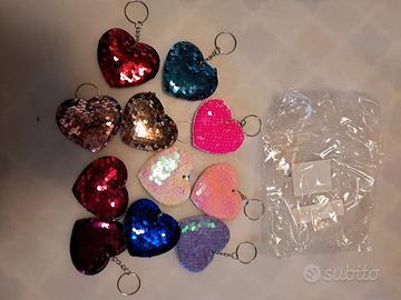 54A n.11 portachiavi glitterati