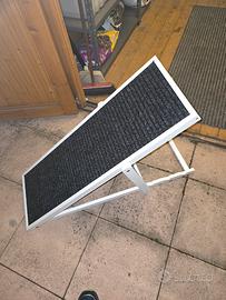 Pedana inclinata per cani.
