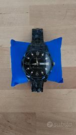 Orologio da Uomo in Acciaio Inossidabile Nero Moda