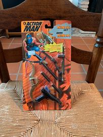 Action Man-ninja set/armi ninja anni 90