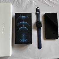 Apple iPhone 12 Pro Max e Apple Watch 6 (BLU)