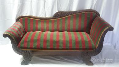 -DIVANO CARLO X DEI PRIMI ANNI DELL' 800