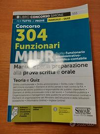 Libro Concorso 304 Funzionari MIUR